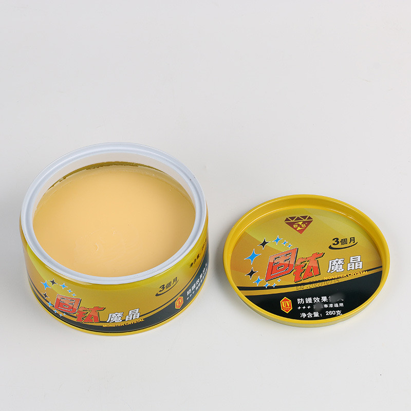 Factory Wholesale European Diamond Car Solid Titanium Magic Crystal Wax Car Solid Wax Car Supplies Coating Wax Crystal Wax