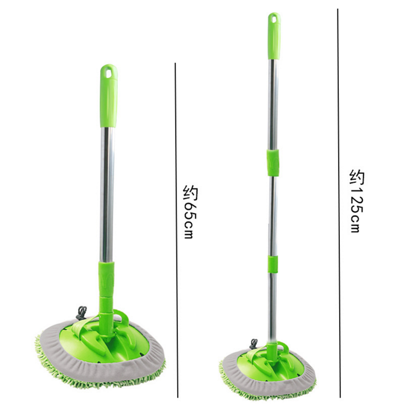Special mop for car washing chenille absorbent remove three telescopic duster car washing and waxing