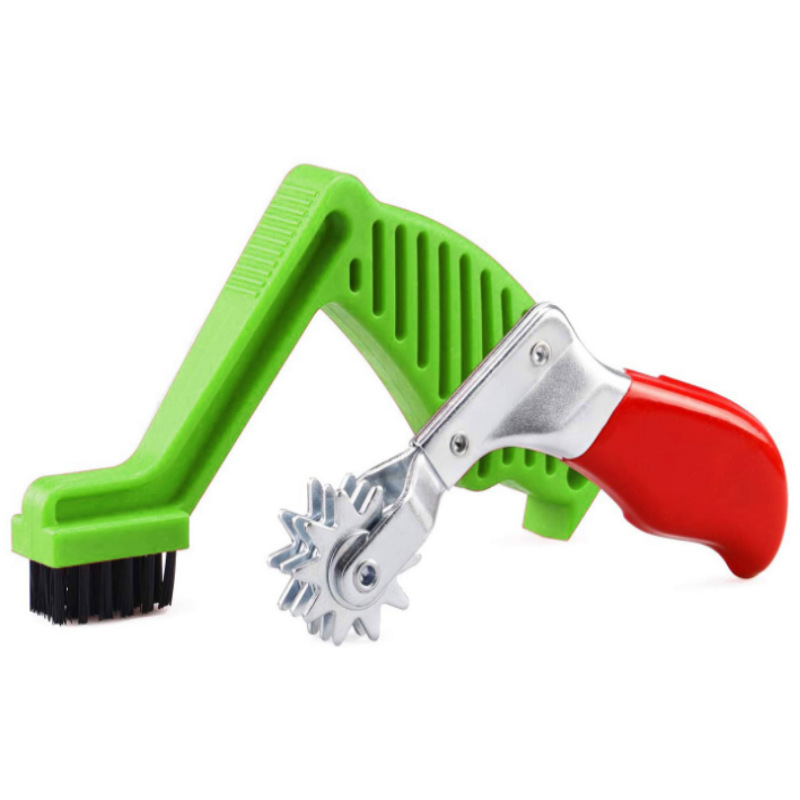 Cross-Border Polishing Pad Cleaning Tool 2 Pieces Amazon Hot Sale Wool Grinding Wheel Knife Car Waxing Sponge Cleaning Brush