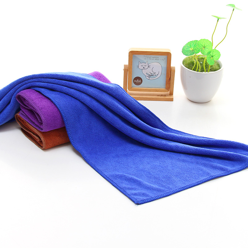Towel Microfiber 400m2G Thickened Hair Salon Car Wash 35*75 Waxing Absorbent Hair Towel Gift Gift