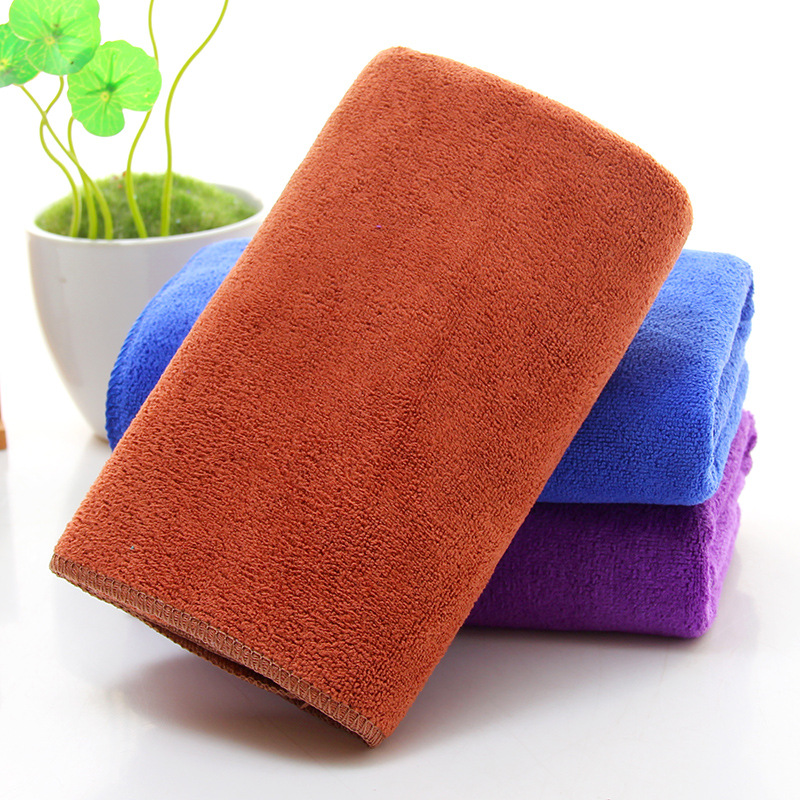 Towel Microfiber 400m2G Thickened Hair Salon Car Wash 35*75 Waxing Absorbent Hair Towel Gift Gift