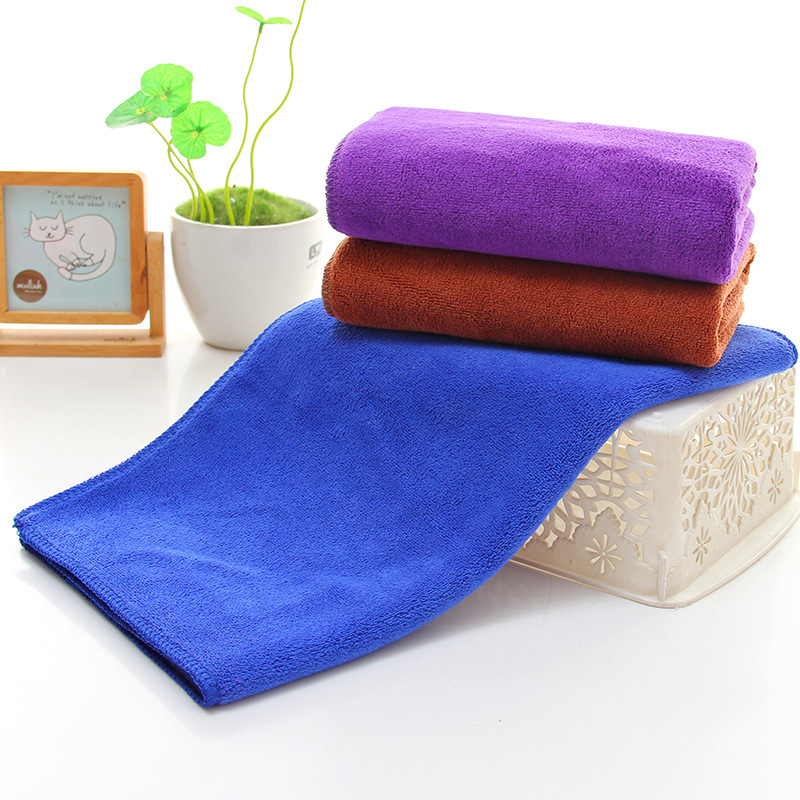 Towel Microfiber 400m2G Thickened Hair Salon Car Wash 35*75 Waxing Absorbent Hair Towel Gift Gift