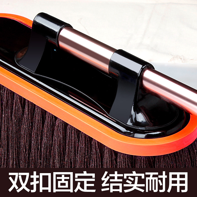 Car Duster Cleaning Set Cotton Thread Retractable Dust Sweeping Mop Car Cleaning Wax Mop Wax Brush Car Cleaning Supplies