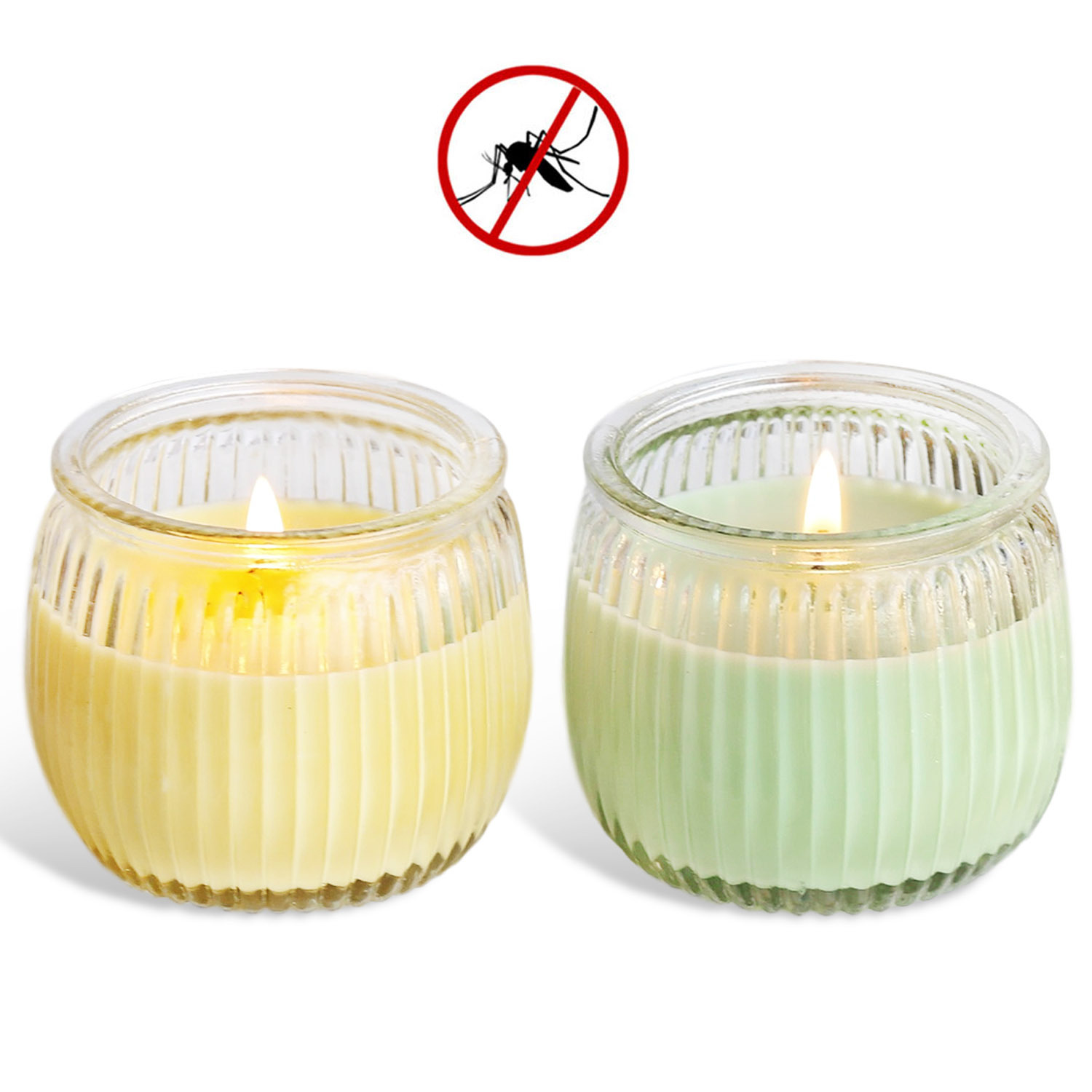 Watermelon glass scented candle cup plant soy wax environmentally friendly smokeless candle imported essential oil