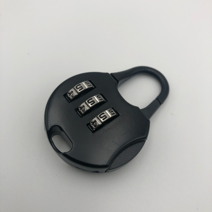 Luggage Code Padlock 3 Digit Digital Mini Hang Zi-Alloy Cartoon Code Lock Bag Backpack Luggage Code padlock 3 Digit Digital Mini Hang