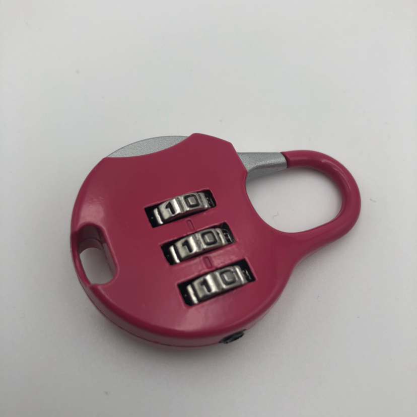 Luggage Code Padlock 3 Digit Digital Mini Hang Zi-Alloy Cartoon Code Lock Bag Backpack Luggage Code padlock 3 Digit Digital Mini Hang