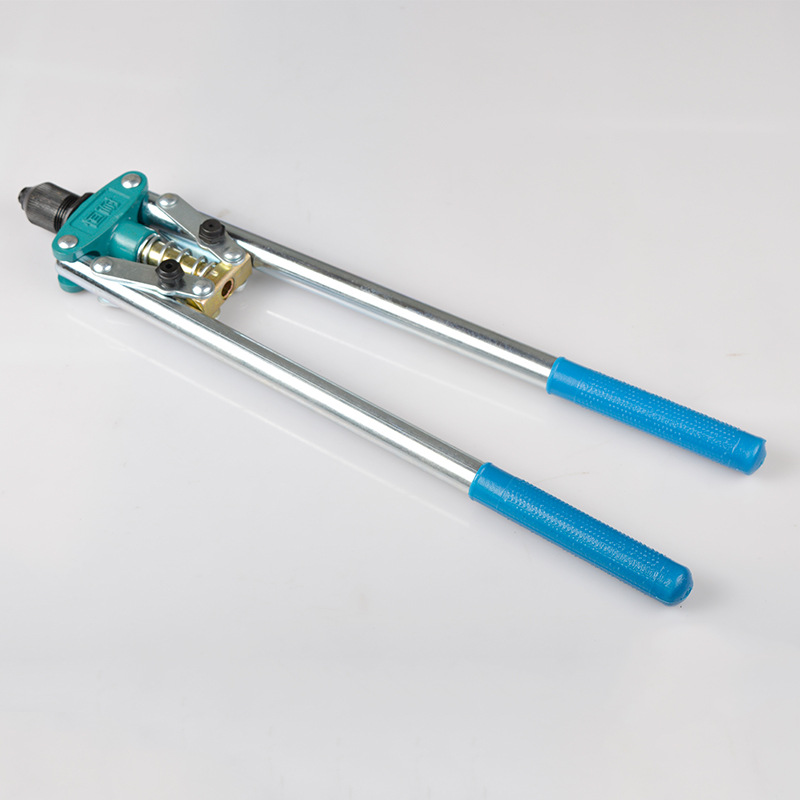 Double Handle Manual Core Pulling Riveter Riveting Gun Wholesale Long Arm Labor Saving Riveting Gun Riveter