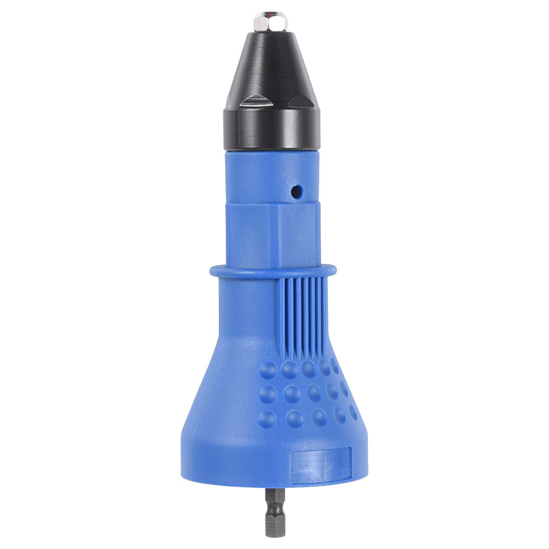 Blue Electric Riveting Gun Black Riveter Rivet Nut Gun Riveting Self-Plugging Rivet Electric Drill Electric Upgrade Riveter