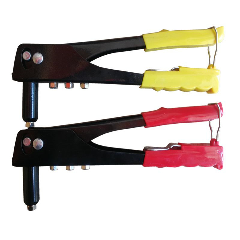 Factory Direct Sales 9.5-Inch Self-Plugging Rivet Single-Handle Riveter Riveting Gun Manual Rivetting Machine Single-Hand Riveting Gun