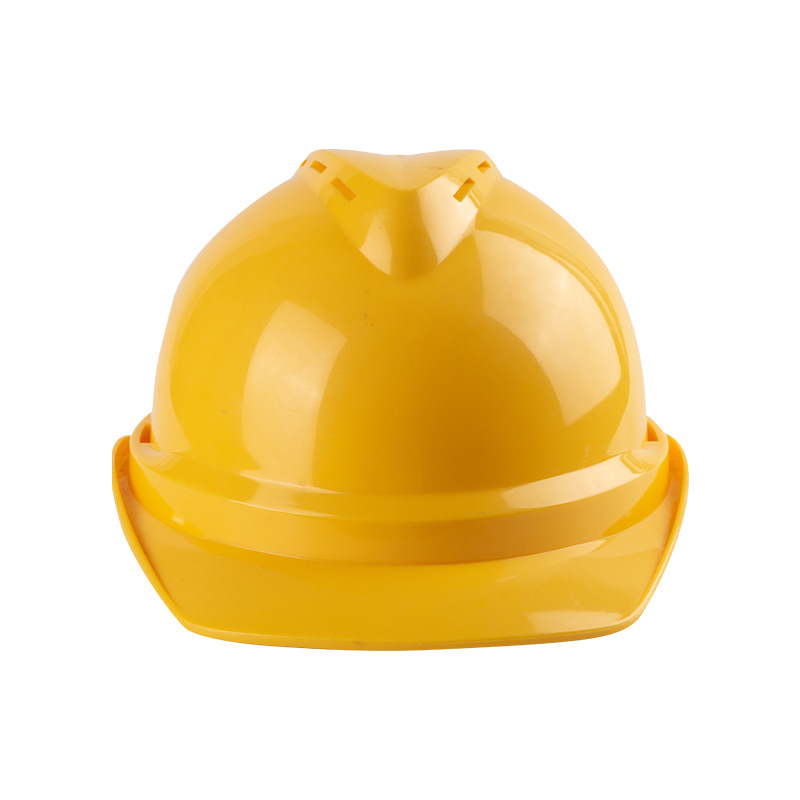 Spot Customized Labor Protection Supplies Yellow Safety Helmet Construction Construction Site Labor-Protection Safety Helmet Construction Site Protection Helmet