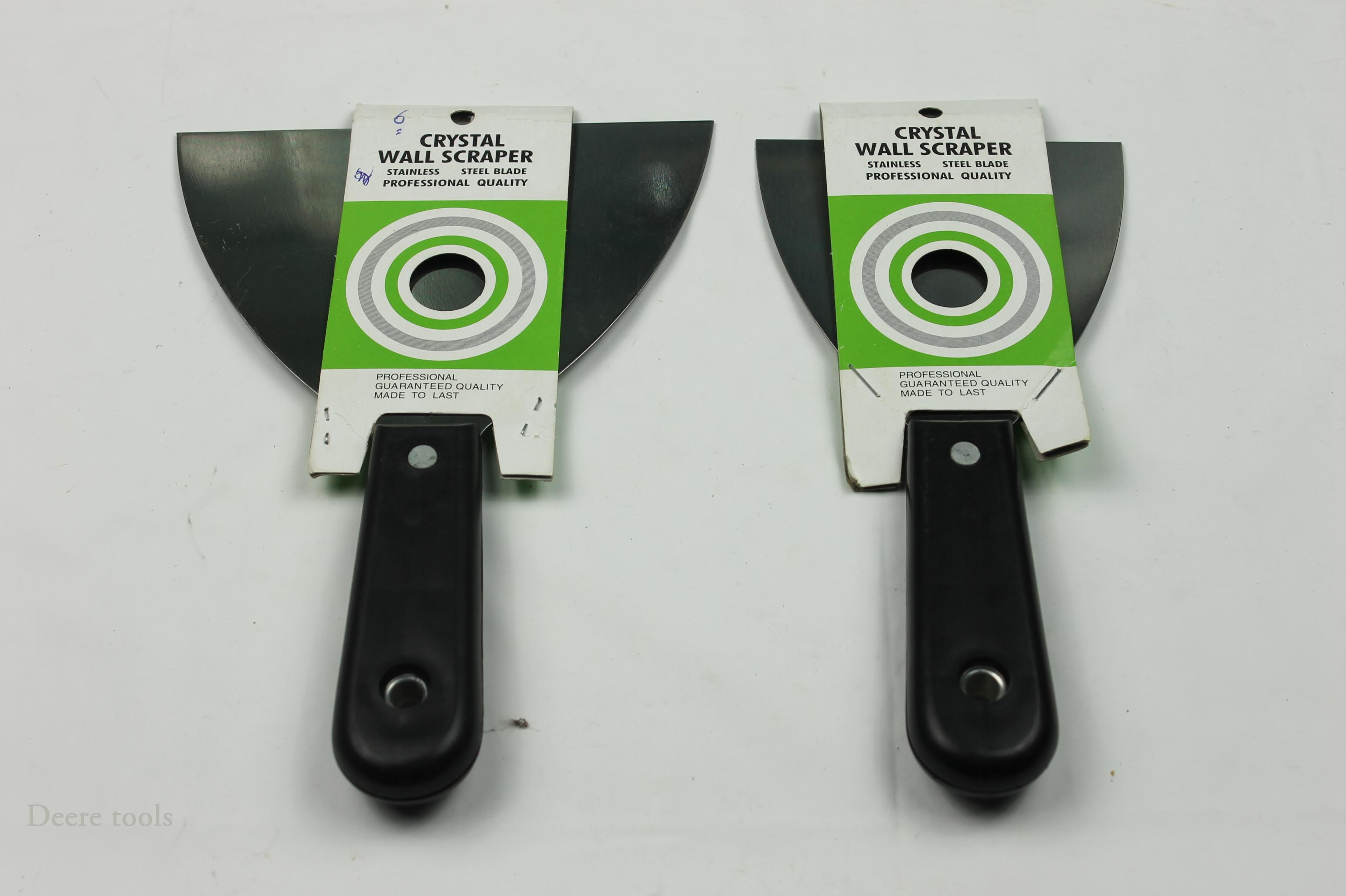Add thick putty knife scraping putty tool stainless steel spatula for cleaning the spatula