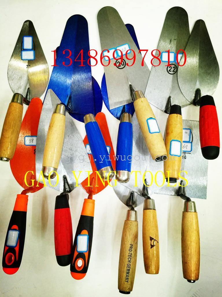 Bricklay trowel Bricklaying knife knife split wall peach type mud scraper knife knife suet ash daubbing tool