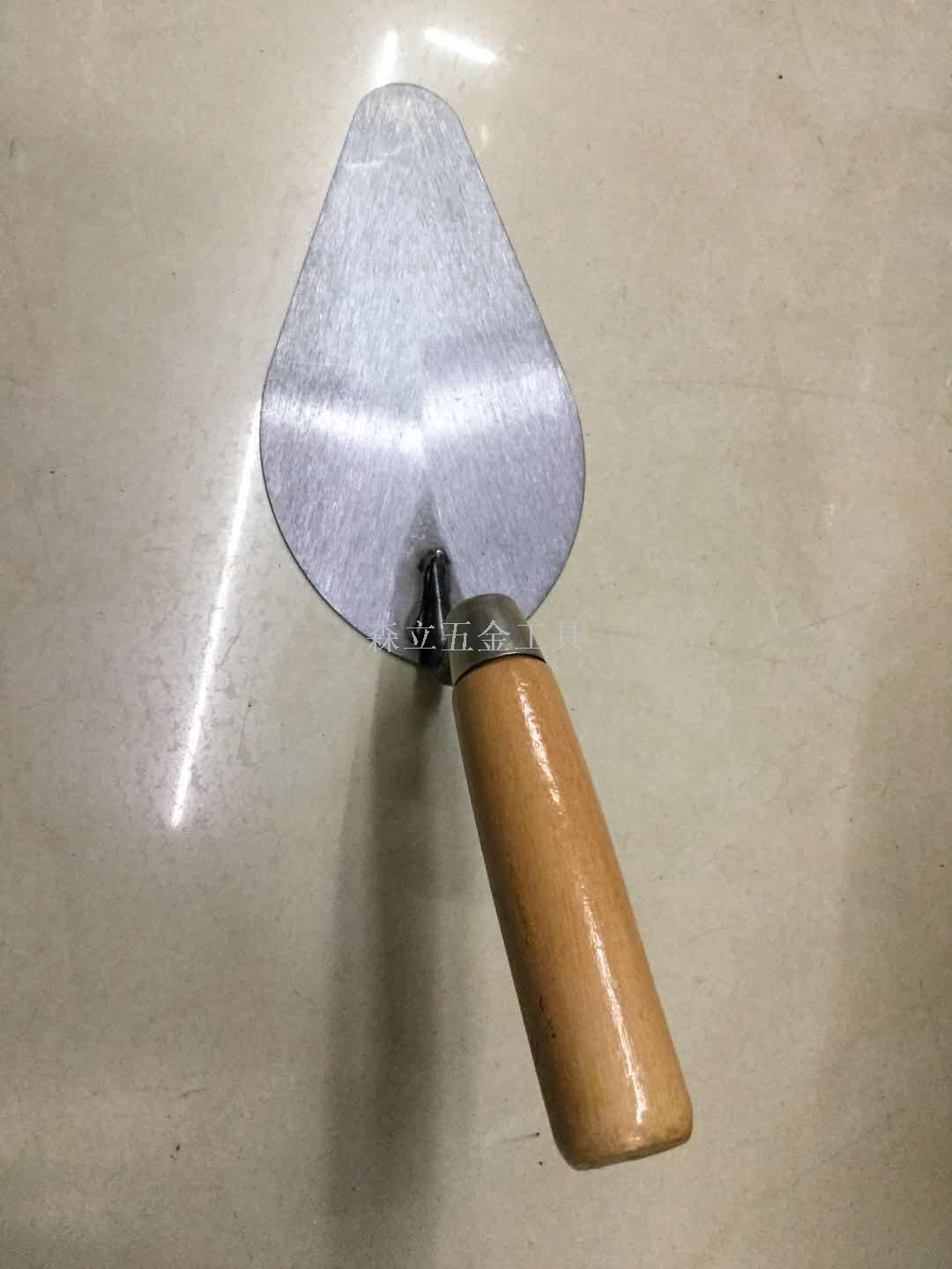 Peach Bricklaying Knife Construction Masons Tools Clay trowel Wooden Handle various Specifications Complete