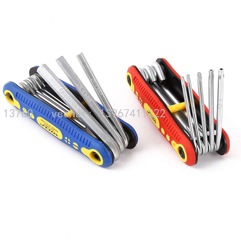 Hexagon screw driver, Socket  screw driver, Cross screw driver, Slotted screw driver.