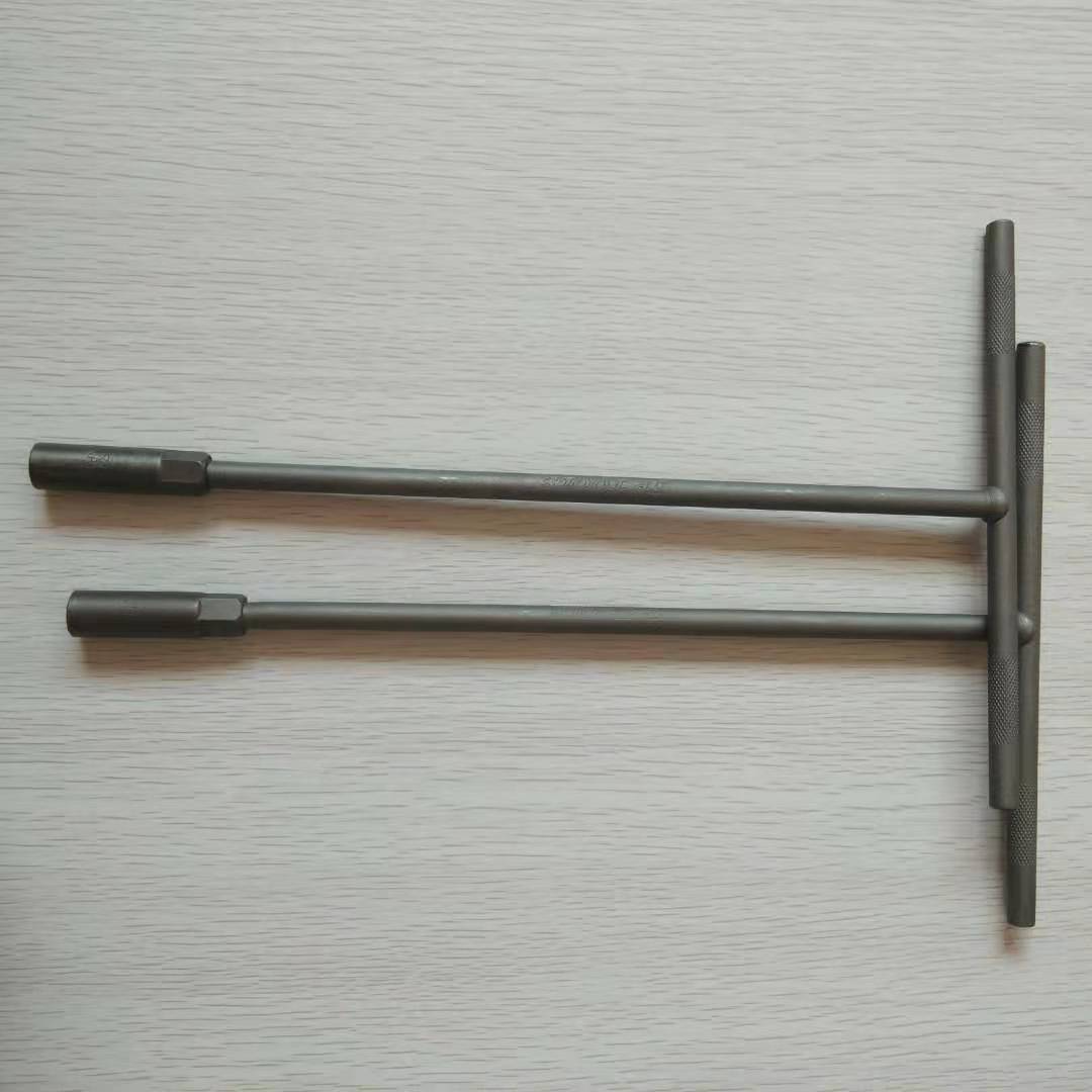 Factory in Stock T-Type Socket Wrench Outer Hexagon Wrench Dilated Pencil Stick T-Shaped Wrench 40crv Material
