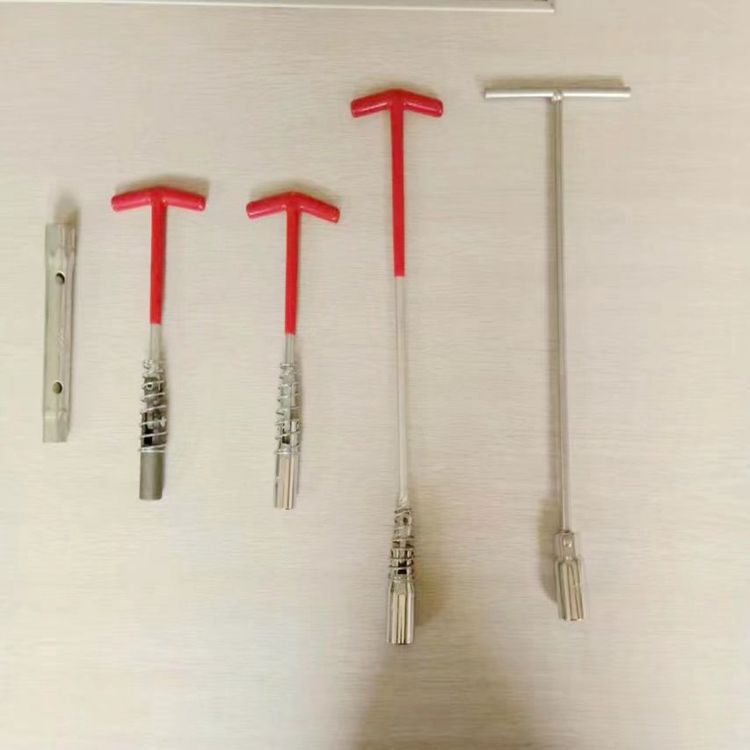 Factory Direct Sales Spark Plug Socket Wrench T-Type Socket Wrench Auto Repair Tools Hexagon Socket Wrench 09