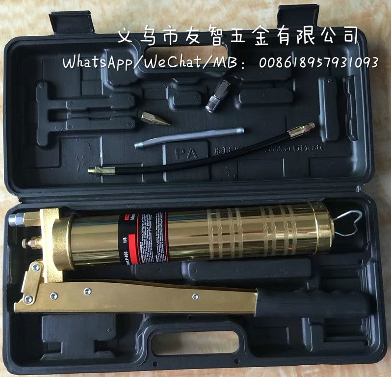 The grease gun is a good quality