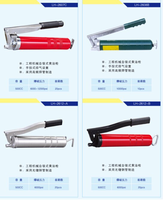 Manual Grease Gun Butter Gun Butter Oiling Gun Hardware Tools
