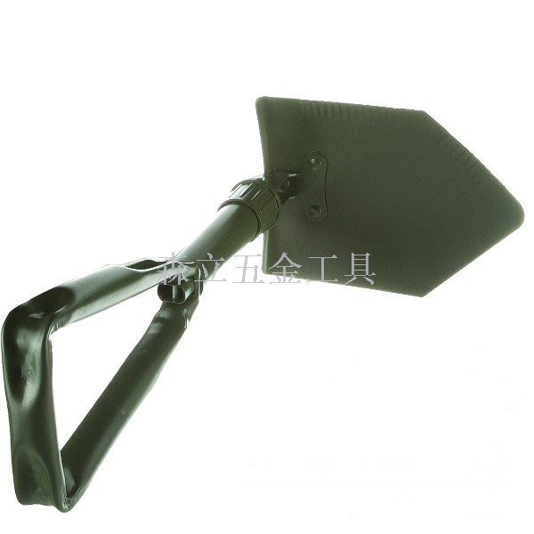 Large folding shovel gardening shovel multi - purpose shovel hoe black dark green shovel gardening tools