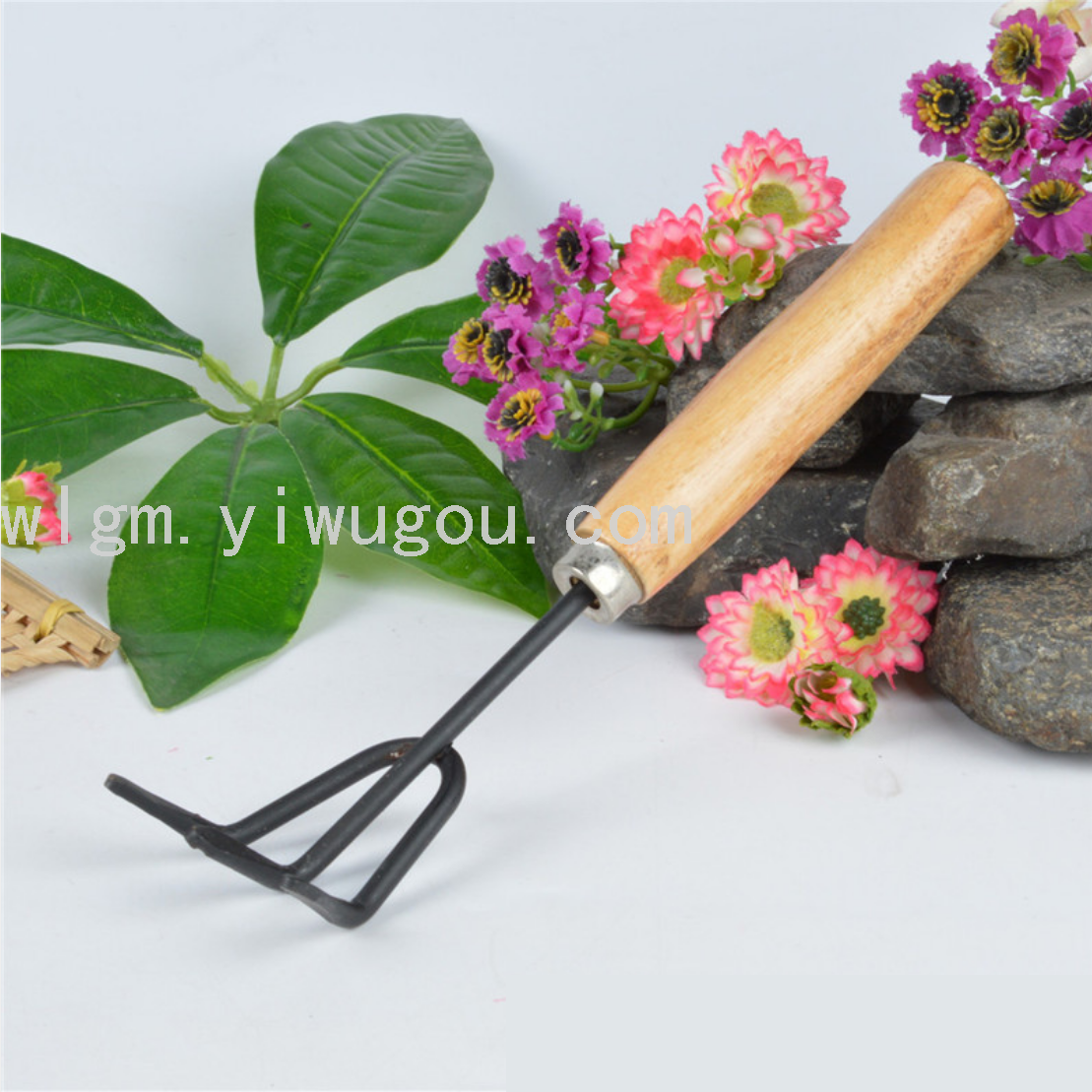 Mini Garden Tools, Set of 3 Bonsai Modeling Tools Small Shovel Rake Shovel Children Gardening Succulent Tools
