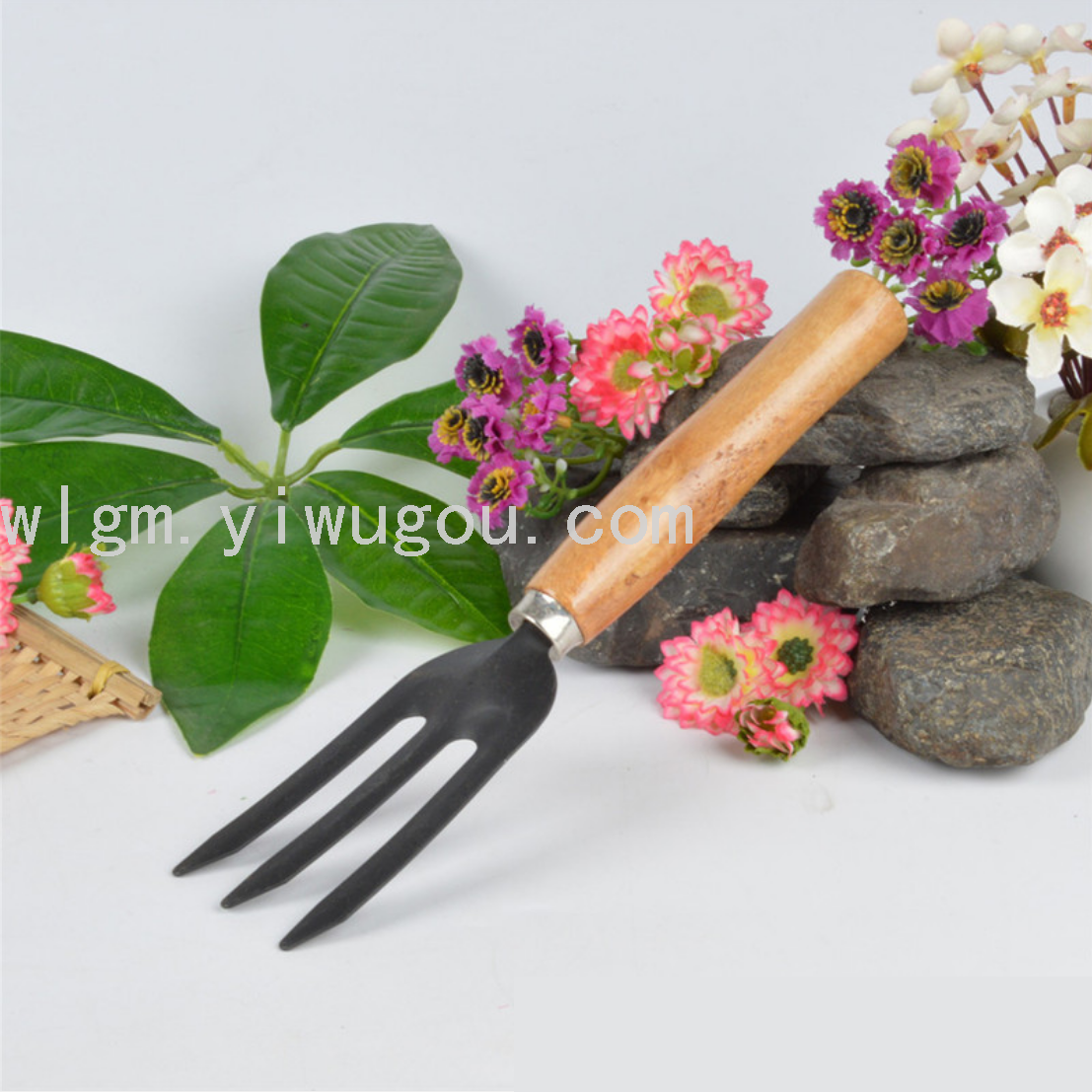 Mini Garden Tools, Set of 3 Bonsai Modeling Tools Small Shovel Rake Shovel Children Gardening Succulent Tools