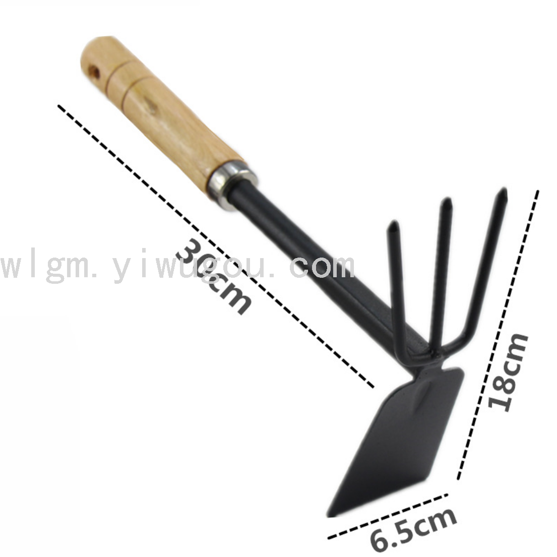 Shovel Hoe Rake Vegetable Planting Flower Digging Soil Loosening Garden Flower Planting Pot Gardening Tool Set