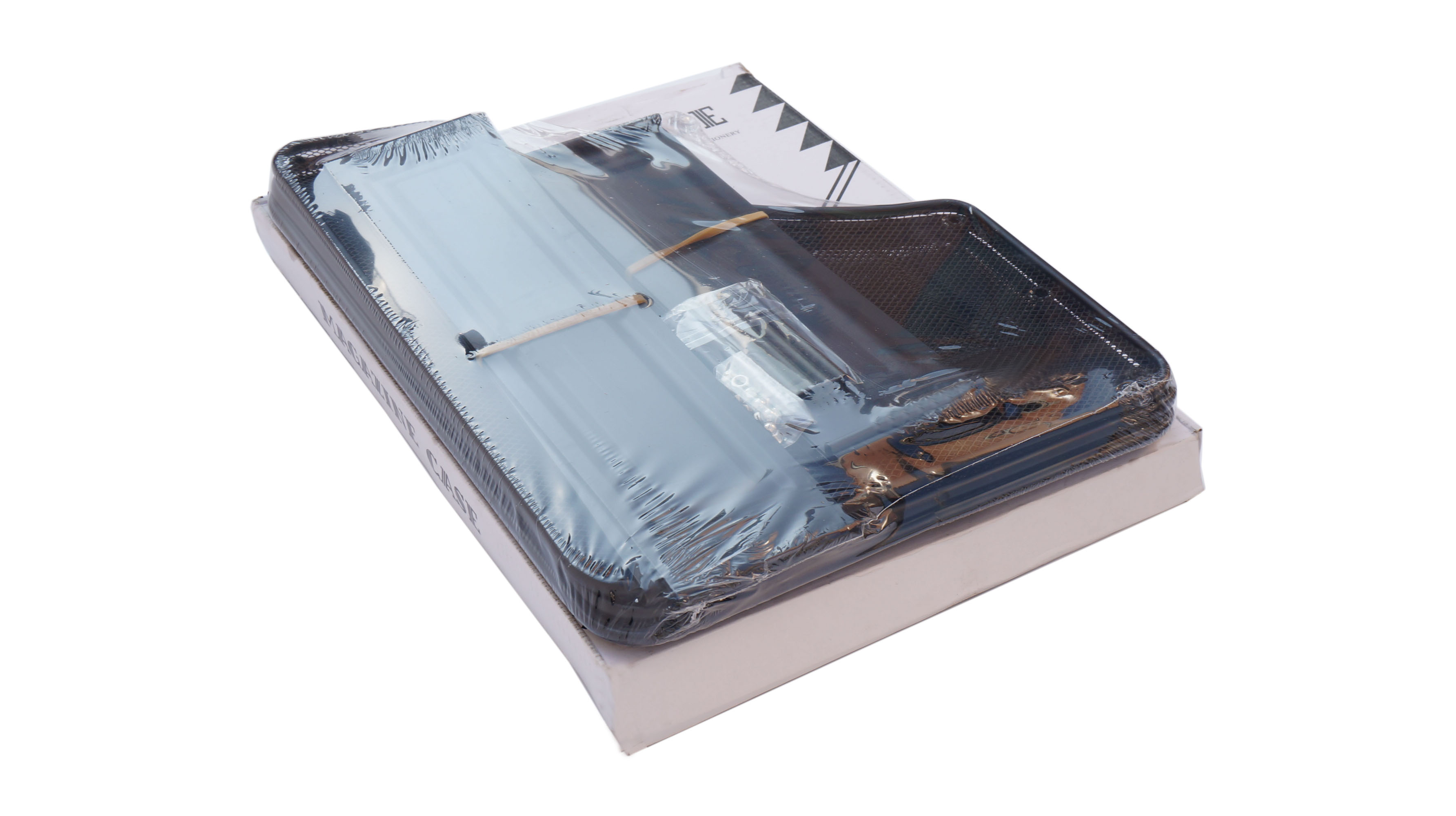 Office desktop storage supplies metal wire single file rack file rack file bar data box