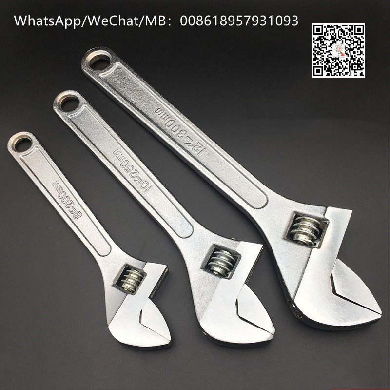 monkey wrench 活扳手 adjustable spanner