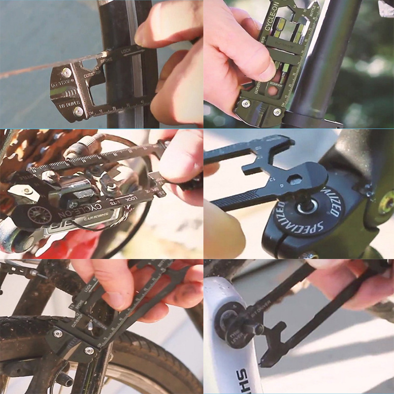 Outdoor Creative Multi-Functional Monkey Spanner Portable Bicycle Maintenance EDC Gadget