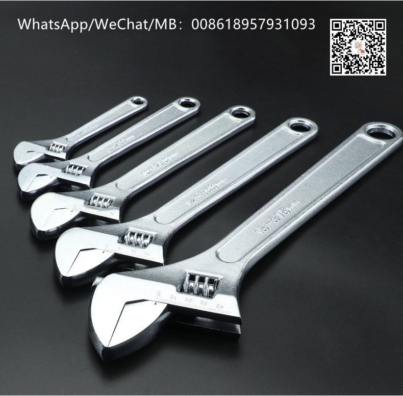 monkey wrench 活扳手 adjustable spanner