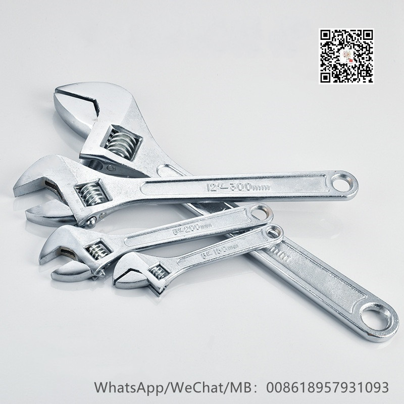 monkey wrench 活扳手 adjustable spanner