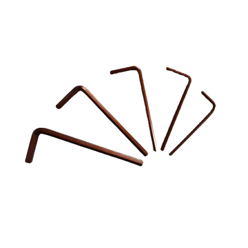 Factory Supply Lengthened Allen Wrench High Hardness Plum Wrench Single Hardware Tool Monkey Spanner