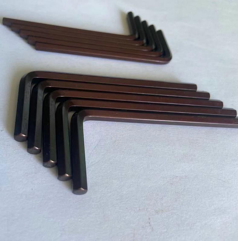 Factory Supply Lengthened Allen Wrench High Hardness Plum Wrench Single Hardware Tool Monkey Spanner