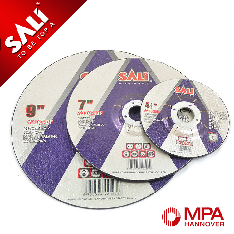 Metal Grinding Disc T27 depressed center Reinforced fiber grinding wheel for metal