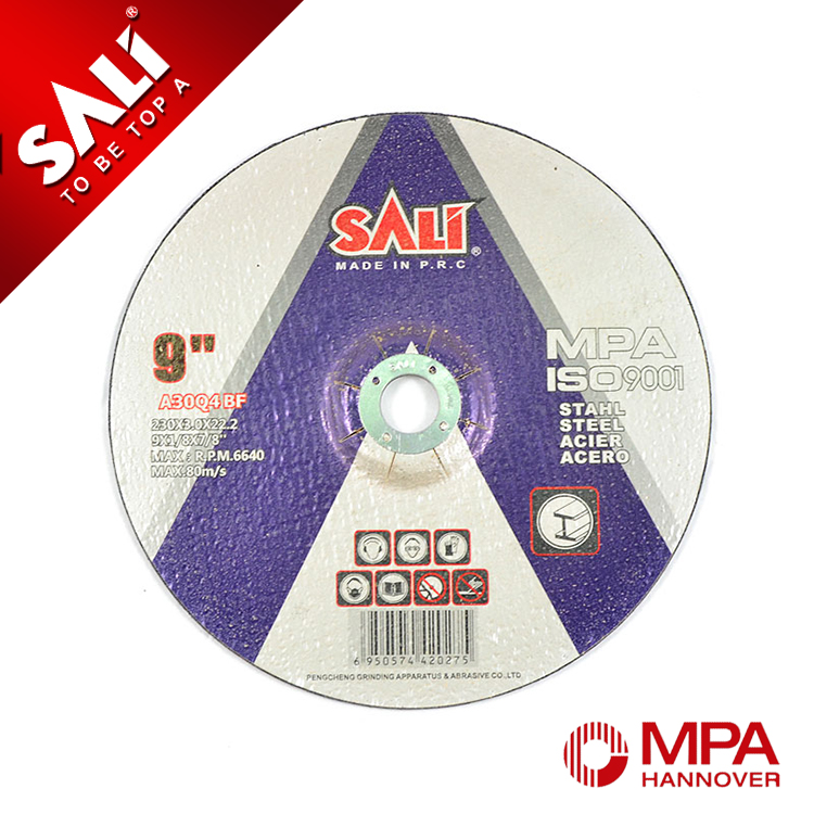 Metal Grinding Disc T27 depressed center Reinforced fiber grinding wheel for metal