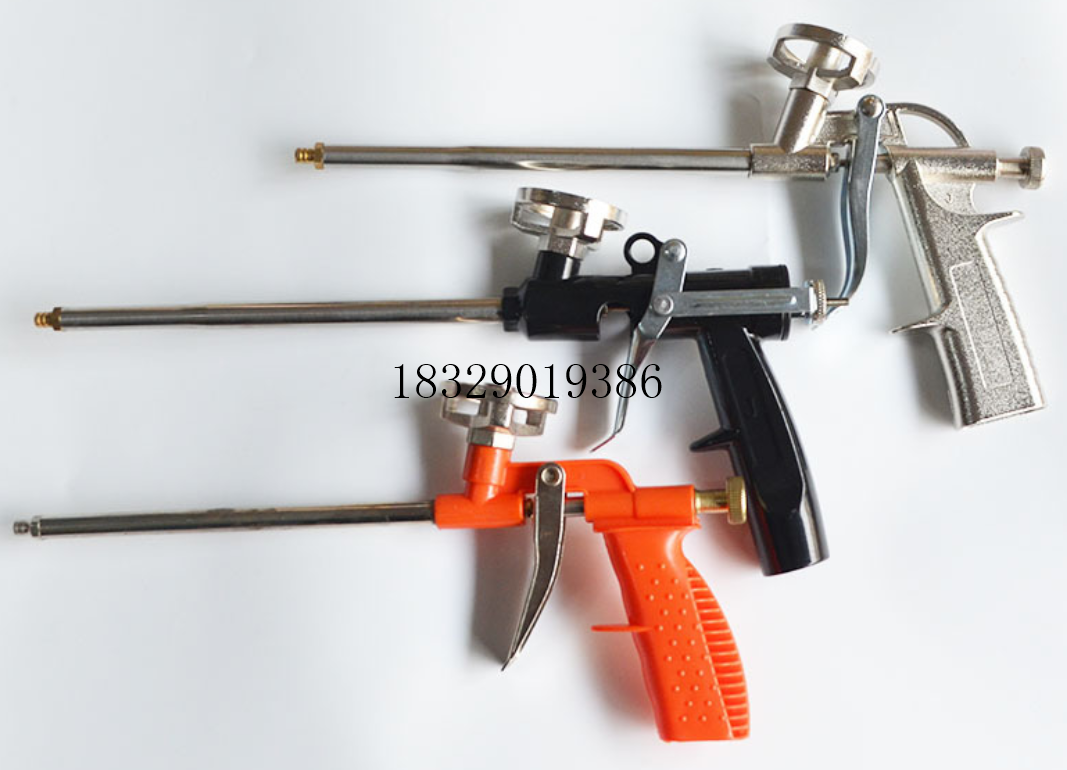 High Pressure aluminum handle Airless Glue Gun Non-stick PU Foam Spray Gun