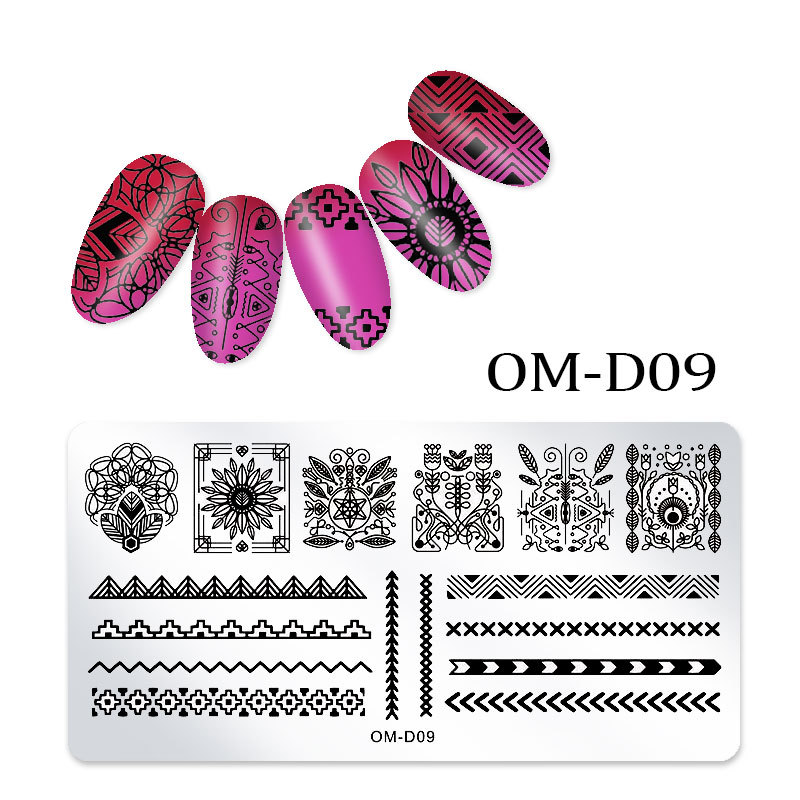 Transfer Printing Steel Plate Rectangular Printing Oil Transfer Printing Steel Plate Blue Tape Painted Board OMD Series