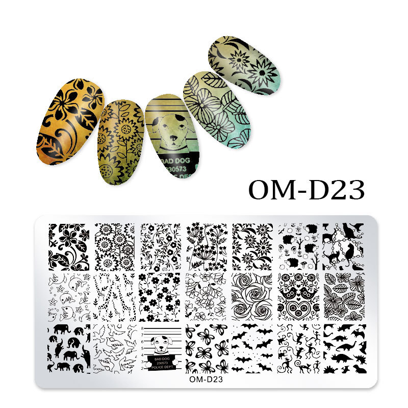 Transfer Printing Steel Plate Rectangular Printing Oil Transfer Printing Steel Plate Blue Tape Painted Board OMD Series