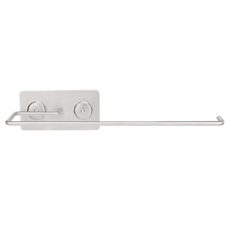 Manufacturers direct, non - punch stainless steel kitchen towel rack adhesive tape napkin roll paper holder