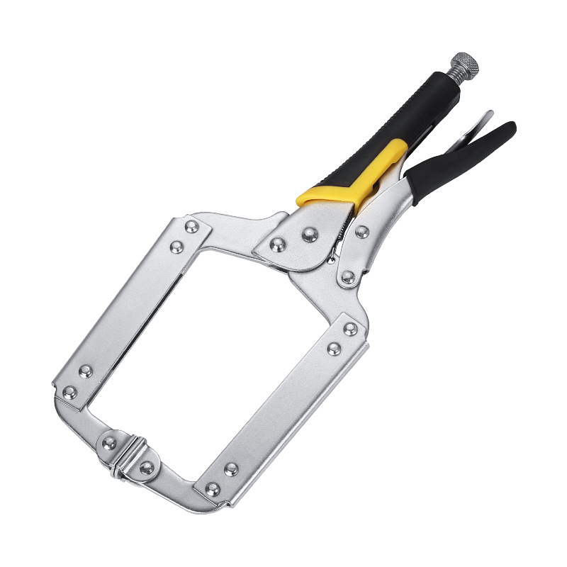 Xingbo Vise Grips Welding Plier Full Size C- Type Lock Wrench Vise Grips Manual Clamp Multifunction Pliers Metal Clip