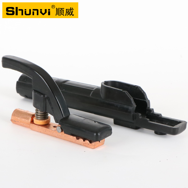 Factory Direct Sales Electric Welding Pliers Welding Handle Clamp Welding Handle 300A 800A ELF Electric Welding Pliers Pure Copper