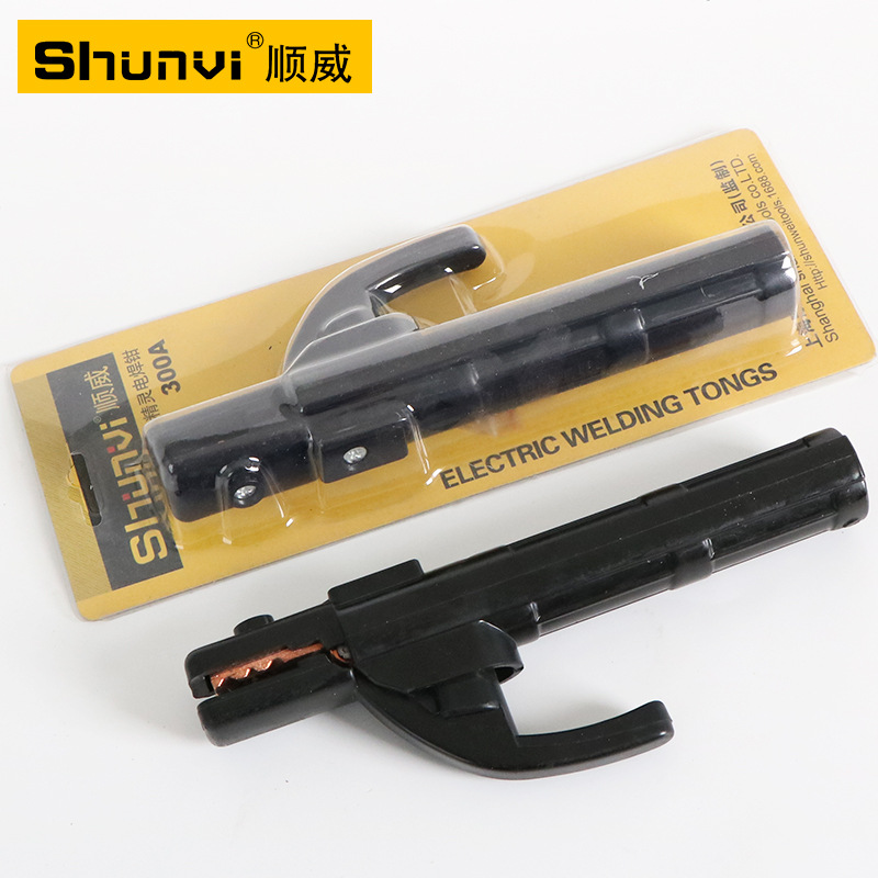 Factory Direct Sales Electric Welding Pliers Welding Handle Clamp Welding Handle 300A 800A ELF Electric Welding Pliers Pure Copper