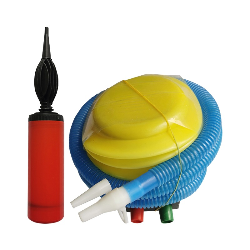 Pedal Inflator Hand Push Pump Air Column Bag Coiled Material Swimming Ring Tire Pump Balloon Inflatable Bucket Balloon Pedal Type