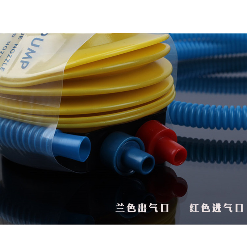 Supply Pedal Inflator 10cm with Packaging Small Volume Compression Portable Foot Air Pump Plastic Inflator