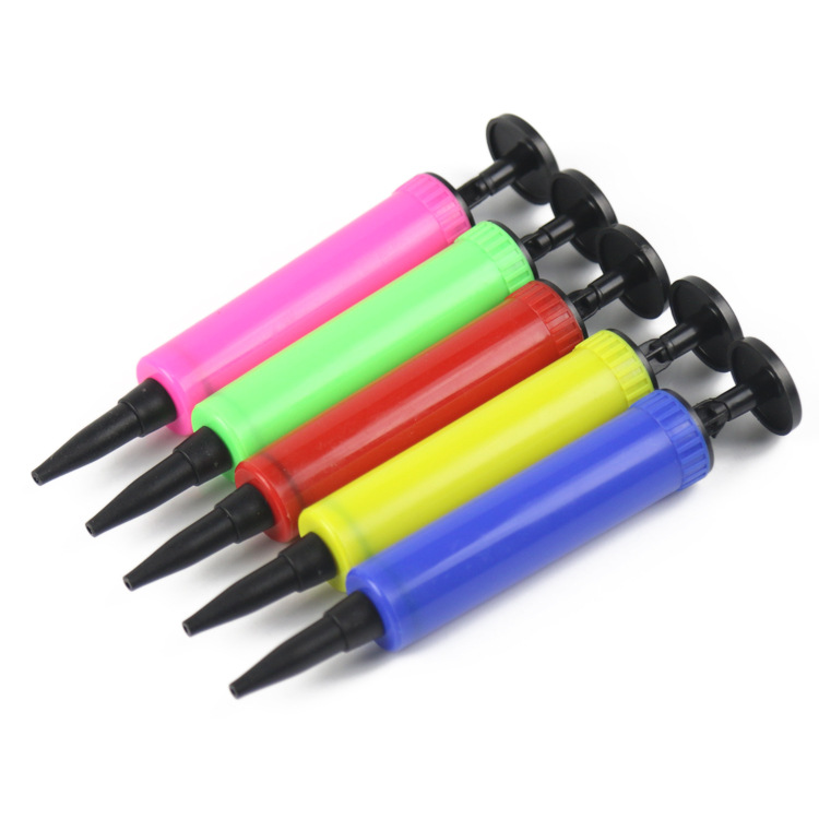 Portable Mini Hand Push Charging Cylinder Balloon Toy Tire Pump U-Shaped Inflatable Pillow Air Cylinder Inflator Pump