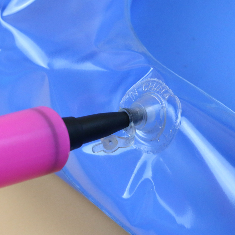 Portable Mini Hand Push Charging Cylinder Balloon Toy Tire Pump U-Shaped Inflatable Pillow Air Cylinder Inflator Pump