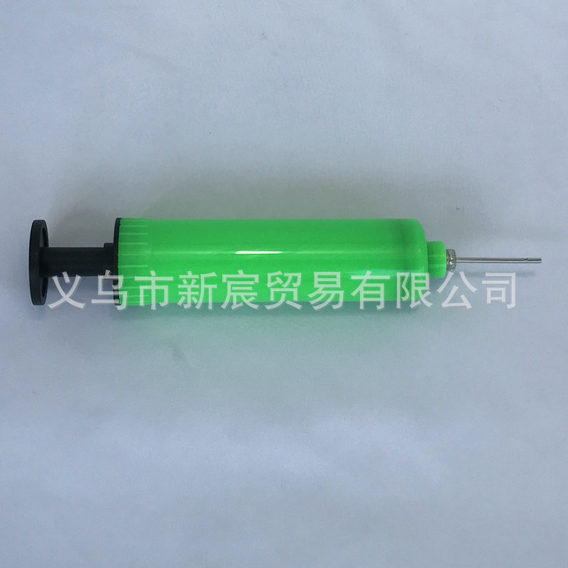 Manufacturers Supply Portable Manual Plastic Pump 6-Inch Hand Push Mini Inflator Ball Air Pump