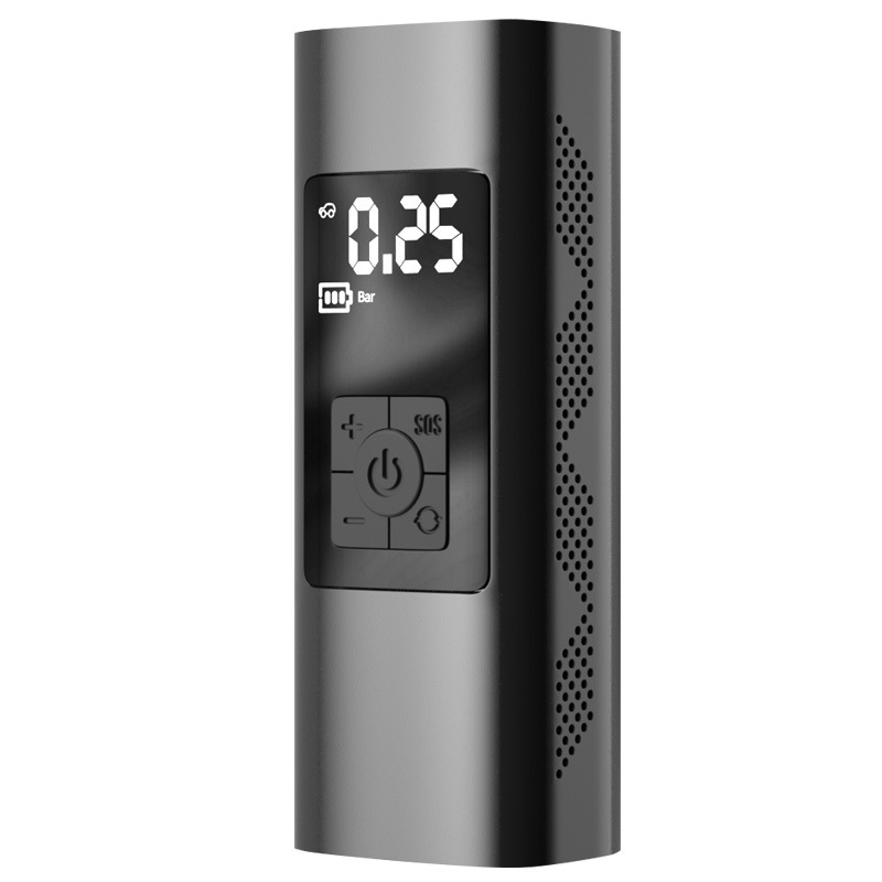 Vehicle Air Pump Tire Electric Handheld Air Pump Smart Wireless Bicycle Portable Inflator Cross-Border