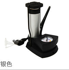 Electric Car Gas Cylinder Mountain Bike Foot Tire Pump Bicycle Pedal Inflator Portable Mini Aluminum Cylinder