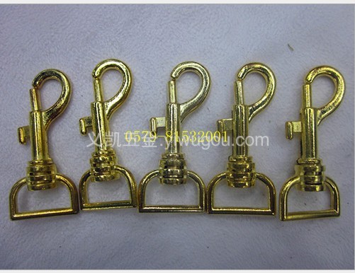 118 # button zinc alloy key chain pet dog bag buckles metal keychains key chain  
